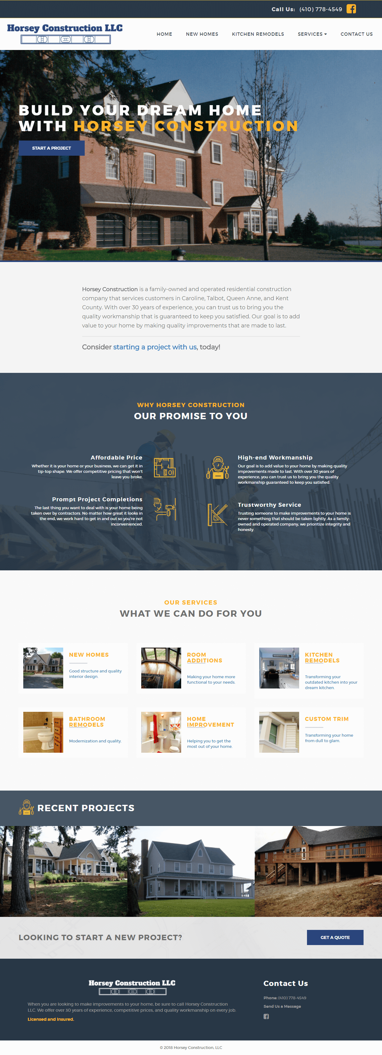 horsey-construction-contractor-website-design-screenshot